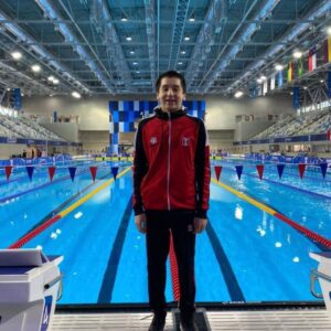 Nuestro estudiante César Quijano participará en Mundial de Natación